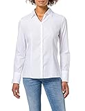 HUGO Damen The Fitted Shirt Bluse, White100, 40