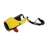 Cesar Millan lustiger MaulkorbTM - Maulkorb des Hundeflüsterers Cesar Millan, Gelb, Size 4