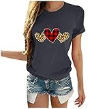 Tuniken für Damen Damen Sport t-Shirt Damen t-Shirt Bluse mit Spitzen Knoten Schleife vorn Oberteil Tops Abendkleider elegant für Hochzeit Damen Sport t-Shirt Shirt(#NHD-220326 T-Shirt-A36 XXL)
