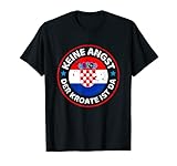 Kroatische Flagge Geschenk für patriotische Kroaten Kroatien T-S