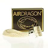 AIRDRAGON® - katalytischer Ersatz Docht mit Brenner groß - für Jede große katalytische Lampe (z.B. Lampe Berger, Millefiori, Ashleigh&Burwood, etc.)