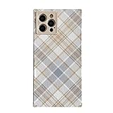 Fall Retro Gitter Square Telefon Fall for iPhone 12 Mini 11 Pro max Xr xs. Max 7 8 Plus weicher Abdeckung (Color : 1, Material : for iphone12)