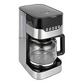 Dpofirs 1.5L Kaffeemaschine 900W Vollautomatische Kaffeemaschine - und Cappuccino-Zubereiter, für Home Office EU-Stecker 220V