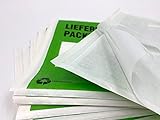 umschlag-discount – grüne Versandtaschen aus Papier für Lieferscheine, Rechnungen, Retourenscheine & Co – 100 Stück selbstklebende Lieferscheintaschen mit den Innenmaßen 228 x 165 mm (DIN C5)