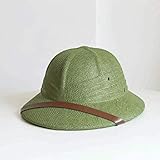 GFDFD Hut Frauen Männer Helm Sommer Boater Eimer Sun Hat Unisex Dschungel Bergmanns Kappe Sonnenhut (Color : A)