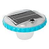 Intex Solar Powered LED Floating Poolleuchte - Solarbetriebene Blitzboje - 2 Beleuchtung