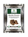 100 g USDA-zertifiziertes Bio-Reetha-Pulver für Haarspülung | Wachstum/Panzer Haarausfall | Anti-Schupp