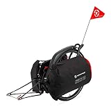 Extrawheel Brave [60L-100L] Fahrradanhänger Lastenanhänger Cordura Reiseanhänger Taschen Einradanhänger (Taschen: 100L, Laufrad: 28')