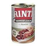 Rinti Dose Kennerfleisch Rentier 400g (Menge: 12 je Bestelleinheit)