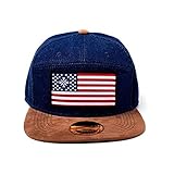 Bioworld Unisex FAR CRY 5 American Flag Denim Snapback Baseball Cap Baseballkappe, Blau (Blau Blau), One S