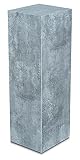 STEMA Seyfried Dekosäule, Podest in 3 Größen (100x33x33 cm, Zement)