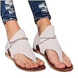 Sandalen Damen Keilabsatz, Plateau Sandalen Damen Sommer Keilabsatz Pantoletten Flach Geschlossene Slingback Wedges Sandaletten Halbschuhe Vintage Frauen S