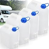 Stimo Kanister mit Hahn 5L 10L 15L oder 20L / Wasserkanister tragbar ideal für Camping oder das Auto (15L)