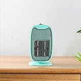 Wlgtt 800W Mini Tragbare PTC-Keramik-Elektro-Heizung Schnelle Heizung Luftwärmer Ventilator Büro Home Desktop Auto Warmluftgebläse Leise Energieeffizient Für Zuhause Schlafzimmer Bü