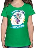 Enchantimals Mädchen - Bye Bye Kita! Hallo Schule! - Jessa Jellyfish - 140 (9/11 Jahre) - Grün - Qualle - F131K - Mädchen Kinder T-S