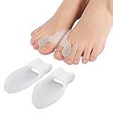 Medizinischer Silikon Big Toe Separator und Korrektor Schmerzvorbeugung Bunion Spacer Begradigen Zehen Hammer Orthop