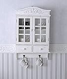 Vintage Hängeschrank Weiss Schrank Shabby Chic Hängevitrine Wandschrank mxa021 Palazzo Ex