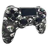 Jnsio Wireless Controller für PS4, Game Controller Gamepad mit Audiofunktion/Dual Vibration/6 Achsen-kompatibel mit Ps4/Pro/S