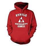 net-shirts Hyrule Hoodie Kapuzenpullover mit Aufdruck im College Style Inspired by The Legend of Zelda, Größe M, R