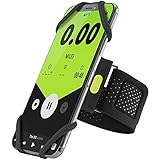 Bone Sportarmband für Handy, Federleichtes Handy Armband zum Joggen Handytasche Laufen, Handyhalter Arm für iPhone 12 Pro Max mini 11 Pro Max XS XR X 8 Samsung Galaxy Huawei - Schwarz (S)