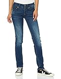 G-STAR RAW Damen Midge Saddle Straight Jeans Mid Waist Straight, Dk Aged 6553-89, 31W / 30L