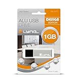 XLYNE 1GB USB-Stick 2.0 ALU High Speed, Design Flash Laufwerk