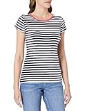 edc by ESPRIT Damen 991CC1K301 T-Shirt, 400/NAVY, M
