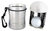 Nerabi Golfball Reiniger Golfball Washer Cleaner Golfer Zubehör Accessoire für Golfer klein prak