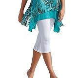 AYOrpeg Caprihosen für Frauen Skinny Hosen Jogger-Hose Damen Sommerhose Strandhose 3/4 Leggings Slim Fit High Waist Caprihose S