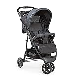 Hauck Dreirad Buggy Citi Neo 2 / Belastbar bis 25 kg / Einhändig Faltbar / Leicht - nur 7,5 kg / inkl. Getränke Halter / mit Liegeposition für Babys und Kinder ab Geburt / XL Korb / G