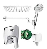 Hansgrohe Logis Unterputz Duscharmatur Set ibox Armatur Duschteller 30