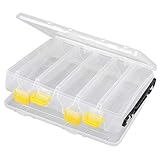 Spro Hardbaits Box M 20x15,5x4,5cm - Angelbox für Wobbler & Blinker, Angelkasten für Kunstköder, Köderbox für Barschwobb