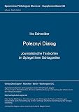 Poleznyi Dialog: Journalistische Textsorten im Spiegel ihrer Schlagzeilen (Specimina philologiae Slavicae)
