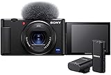 Sony Vlog-Kamera ZV-1 mit Sony ECM-W2BT Bluetooth-Mik