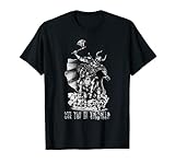 Wikinger, Viking, Totenkopf, See you in Valhalla, Halloween T-S
