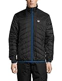 Ultrasport Herren Advanced Loke Unterziehjacke, Schwarz/Blau, L