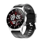 LLM Smartwatch mit EKG, Bluetooth-Anruf, Blutdruckmessung, Fitness-Tracker, Uhr, Smartwatch für Männer und Frauen, für iPhone und Android-Handys (D)