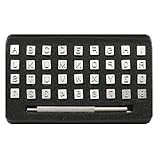 36 Stanzstempel aus Metall mit Buchstaben und Zahlen, für die Herstellung von Satteln, Handwerk, Schnitzen und Prägen, für DIY Handarb