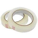 EOTW Klebeband Transparente 2 Großrolle Spurloses 19mm x 80m Langlebig und Klebrig Klebebänder zum Manuelle DIY/Geschenkverpacken/Klebebandab