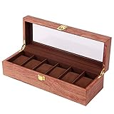 Watch boxes Uhrenbox Aufbewahrungsbox Holzschmuck Uhrenkollektion Home Display Holzkiste Einfache Uhrenbox Uhrensammlung Massivholz Uhrensammlung Schaufenster brandneue Eschenholz Tischaufbewahrung