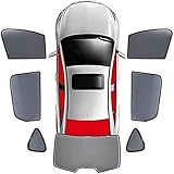 Sonnenschutz Vorhang Auto Seitenfenster Sonnenblenden UV Schutz Heckscheiben Sonnenschutzrollos, FüR Kia Sportage JE 2004-2010