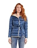 Oltre: Lightweight-Daunenjacke mit kontrastfarbener Innenseite Grau 44