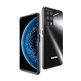 HAFURY GT20 Smartphone ohne vertrag Android 10 Handy mit 6GB + 128GB, 6.4 Zoll FHD Punch Hole Display, AI Fünf Kamera, 4200mAh großer Akuu, Schnellladen, Global Version, Glasrückseite- Schw