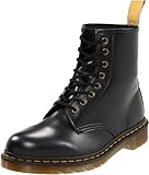 Dr. Martens 1460 Vegan BLACK, Unisex-Erwachsene Combat Boots, Schwarz (Black), 39 EU (6 Erwachsene UK)