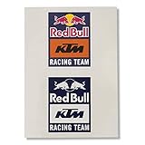 Red Bull KTM KTM Racing Team Sticker, Blau Unisex One Size Aufkleber, KTM Factory Racing Original Bekleidung & M