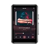 CCHKFEI MP3-Player mit Bluetooth 5.0, 32 GB, HiFi, tragbarer digitaler verlustfreier Musik-Player, 6,1 cm voller Touchscreen MP3-Player mit FM-Radio, Recorder, ebook, Uhr, Brow