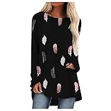 HHOP Alive and Kicking Damen Baseball Hemd bluzen Damen Crop top Langarm Damen Mantel frühling elegant Hippie Kleidung Damen Kapuzenshirt Damen B