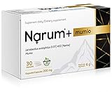 Probiotikum Narum+ Bio Kulturen Komplex | 30 Vegan Magensaftresistente Kapseln 200 mg | Hochdosierte Bakterienstamm von Lactobacillus Acidophilus | Für die Verdauungs und Darmg