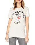 Disney Damen Mickey Club T-Shirt, natürliches weiß, Larg