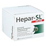 Hepar-SL 640 mg Artischockenblätter-Trockenextrakt Filmtabletten, 100 St. Tab